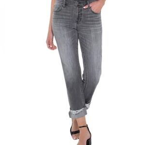 Liverpool Black Girlfriend Jeans Marley High Rise